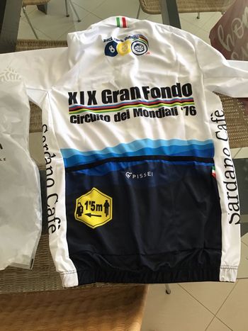 Used Pissei XIX GRAN FONDO DEI MONDIALI 2025 Cycling Clothing