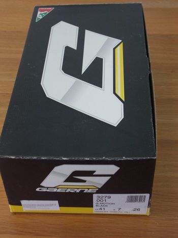 Used Gaerne CHAUSSURES DE CYCLISME ROUTE  G-MOTION BLACK 41 NEUVES ! bike — image 2 of 6