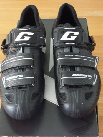 Used Gaerne CHAUSSURES DE CYCLISME ROUTE  G-MOTION BLACK 41 NEUVES ! bike — image 5 of 6