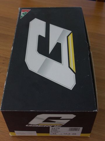 Käytetty Gaerne CHAUSSURES VTT G-RAPPA SILVER/YELLOW FLUO 45 NEUVES ! Cycling Shoes