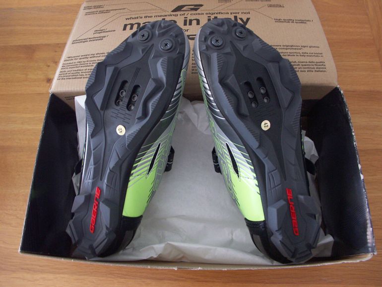 Used Gaerne CHAUSSURES VTT  G-RAPPA SILVER/YELLOW FLUO 42 NEUVES ! bike — image 5 of 5