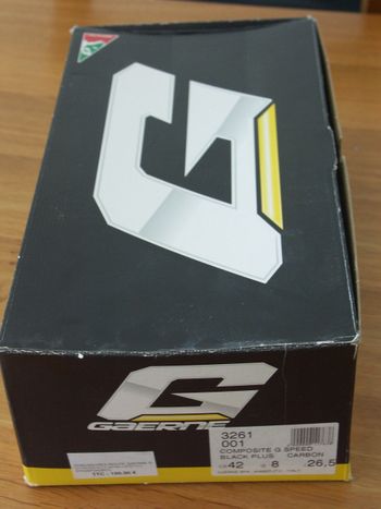 Used Gaerne CHAUSSURES VELO ROUTE  COMPOSIT G-SPEED CARBON BLACK/GREY 42 NEUVES ! bike — image 2 of 5
