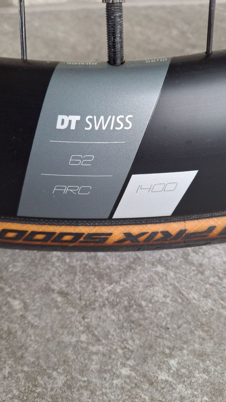 パーツ DT Swiss ARC 1400 DICUT DT SWISS ARC 1400 DICUT 62 DISC BRAKE Front/Rear Wheels Set