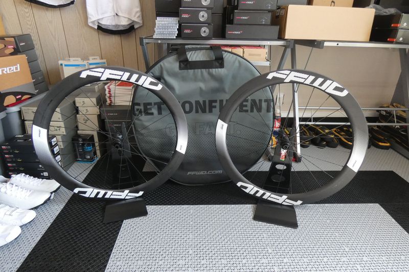 Used Ffwd Ryot 55 Team Tech Tubular Disc Wheels