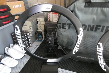 Used Ffwd Ryot 55 Team Tech Tubular Disc bike — image 3 of 21
