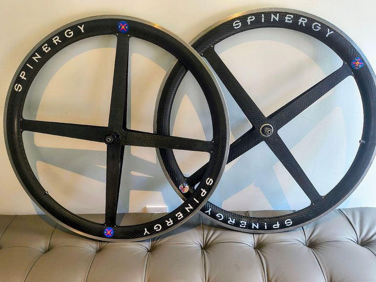 26インチ　クリンチャー　リヤのみ REV-X フルメンテ済　SPINERGY スピナジー リムブレーキ フロントホイールのみ X REV SPINERGY パーツ
