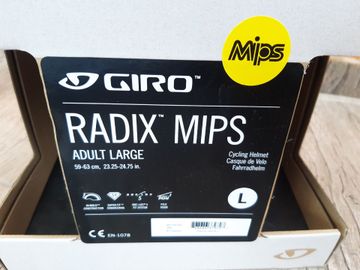 Brugt Giro Radix Mips Mat Portaro Grey, L bike — billede 6 af 6