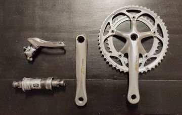 Shimano 105 1998 Drivetrain & Pedals usato