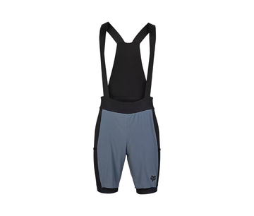 Brugt Fox Salopette Flexair Ascent Cargo Bib Nero/Grigio 2025 Outdoor Clothing