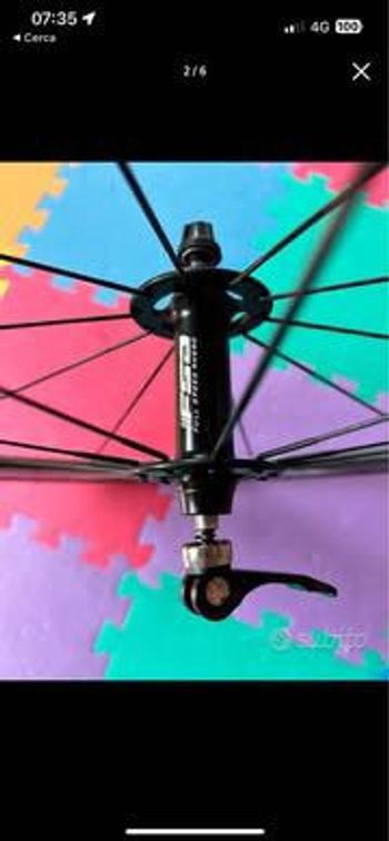 Tweedehands Fsa Ruote FSA FULL CARBON Wheels