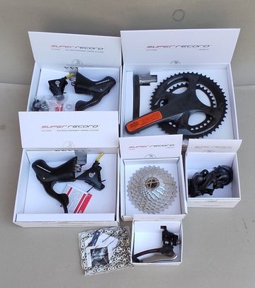 Brugt Campagnolo Super Record Groupset 2x12 2025 Groupset