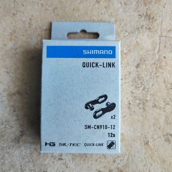 Shimano, Kit x2 Conector corrente  SM-CN910-12 Quick-Link 12v Silver