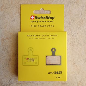Used Swissstop Pastilhas de travão de disco Organic  34 RS Shimano bike — image 1 of 5