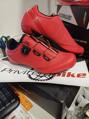 spiuk SCARPE BDC SPIUK ALDAMA RED 41 - ZALMAR341 2022 Cycling Shoes de segunda mano