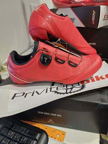 spiuk SCARPE BDC SPIUK ALDAMA RED 42 - ZALMAR342 2022 Cycling Shoes de segunda mano