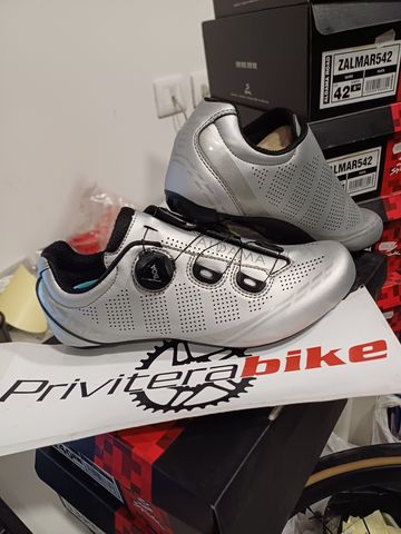 spiuk SCARPE BDC SPIUK ALDAMA SILVER 39 - ZALMAR539 2022 Cycling Shoes de segunda mano