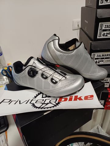spiuk SCARPE BDC SPIUK ALDAMA SILVER 41 - ZALMAR541 2022 Cycling Shoes de segunda mano