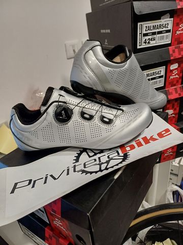 spiuk SCARPE BDC SPIUK ALDAMA SILVER 44 - ZALMAR544 2022 Cycling Shoes de segunda mano