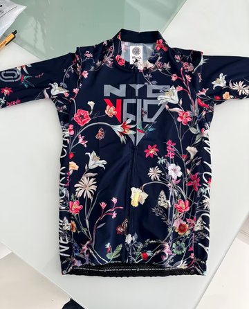 Used Ostroy Floral Cycling Jersey 2024 Cycling Clothing