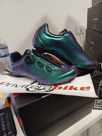 spiuk SCARPE BDC SPIUK ALDAMA CARBON IRIDESCENT 39 - ZALMARC539 2022 Cycling Shoes de segunda mano