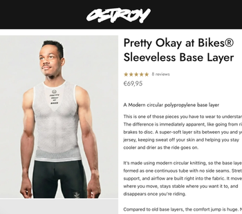 Used Ostroy XS  Super Coole Base Layer Unisex 2025 bike — image 5 of 5