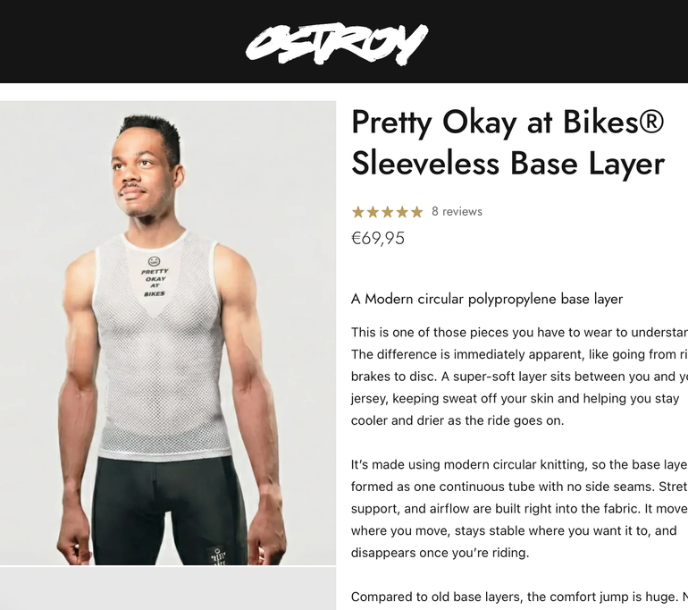 Used Ostroy XS  Super Coole Base Layer Unisex 2025 bike — image 5 of 5