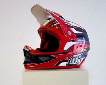 Used Troy Lee Designs D3 EVO RED size M Cycling Accessories