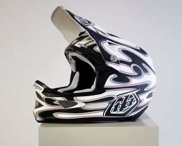 Used Troy Lee Designs D3 SQUIRT WHITE size L Cycling Accessories