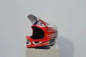 Brugt Troy Lee Designs D3 ZINK WHITE size S Cycling Accessories
