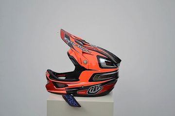 Brugt Troy Lee Designs D3 SPEED carbon fiber ORANGE size L Cycling Accessories