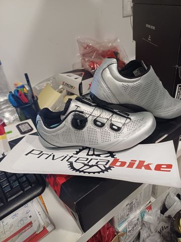 spiuk SCARPE BDC SPIUK ALDAMA SILVER 38 - ZALMAR538 2022 Cycling Shoes de segunda mano