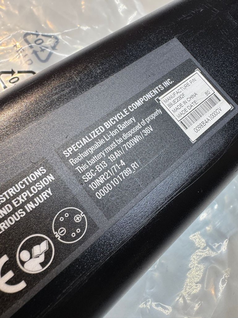 Bicycle Battery Turbo Levo 700wh Battery Specialized M3 Series