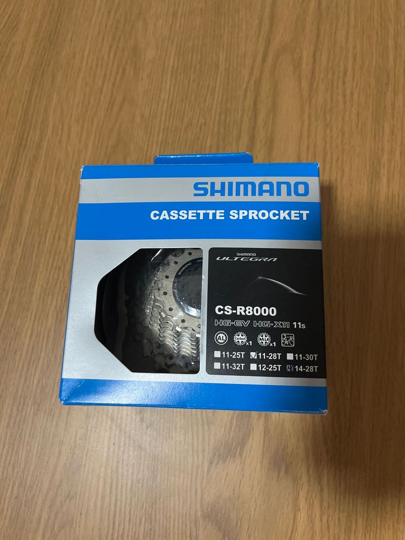 Shimano Ultegra Drivetrain & Pedals usato
