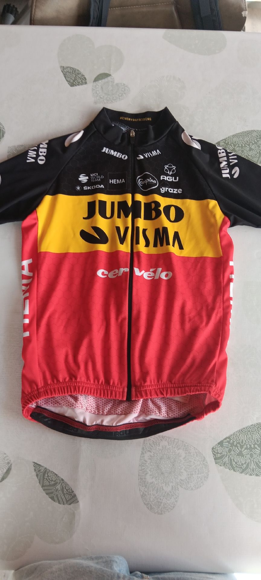 JUMBO VISMA AGU Trilogy 2023 メンズ ジャージ L JUMBO VISMA AGU Trilogy 2023 メンズジャージ XXL Gilet a vento Team