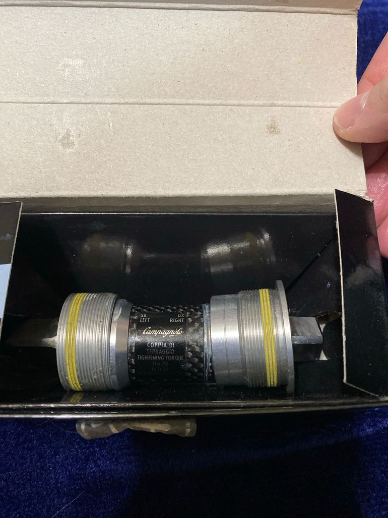 Used Campagnolo Record Square Taper English Threading 2000 bike — image 3 of 4