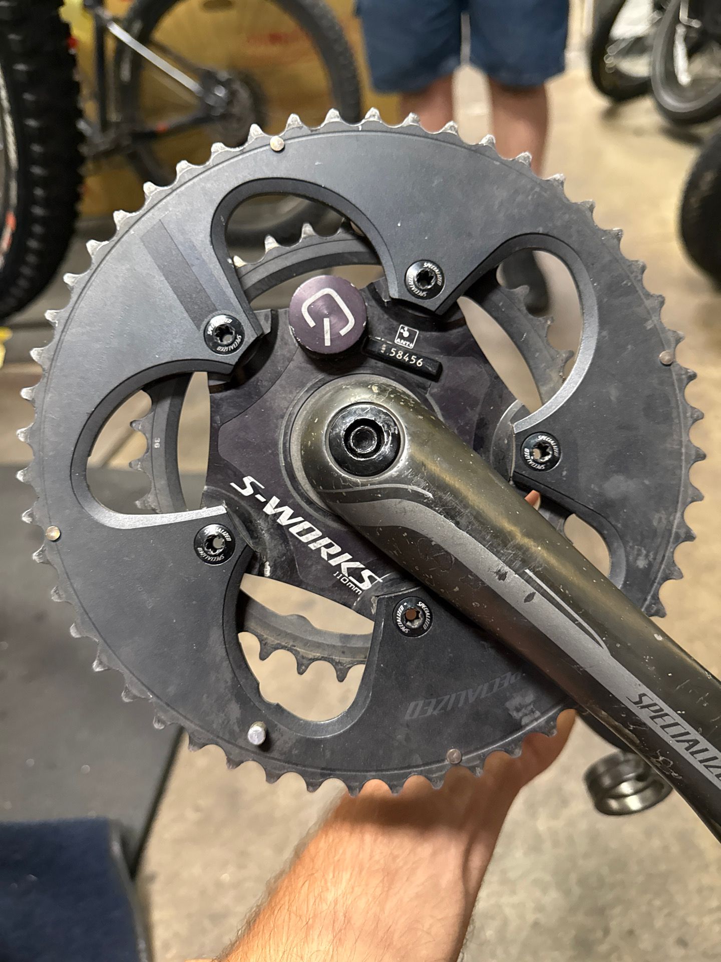 S-Works FACT Carbon 170mm +Quarq パワーメーター Specialized S