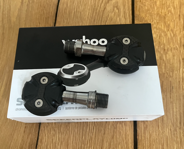 Pédales Vélo De Route AeroLite Titane Vintage Années 80 - Sans Clip, Taille Axe 9/16" - Presque Neuf