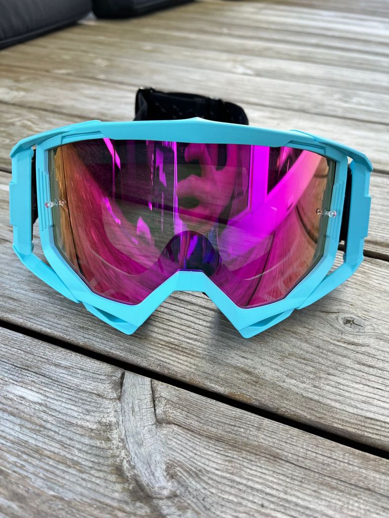 Used Sheesh Gear SHEESH 80's Hurricane Goggle Skyblue 2025 bike — image 3 of 8