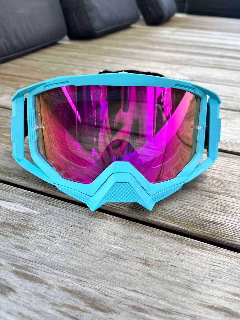 Used Sheesh Gear SHEESH 80's Hurricane Goggle Skyblue 2025 bike — image 1 of 8
