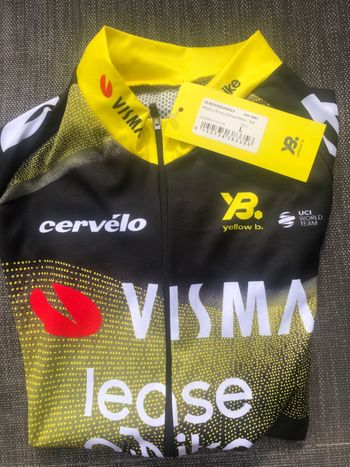 Used Yellow b. visma 2025 bike — image 1 of 4