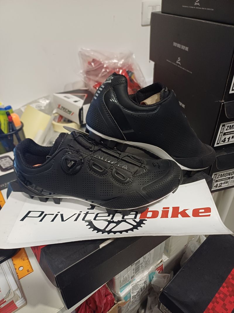 Spiuk SCARPE MTB ALDAPA BLACK MATT 41 - ZALPAM241 2023 Cycling Shoes usato