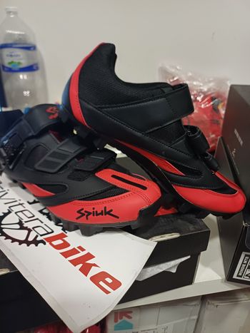 Used Spiuk SCARPE MTB  MEMORY BLACK/RED 42 - ZMEMOR142 2023 bike — image 2 of 2