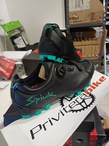 Used Spiuk SCARPE MTB  MONDIE BLACK/TURQUOISE 41 - ZMONDM341 2023 bike — image 2 of 2