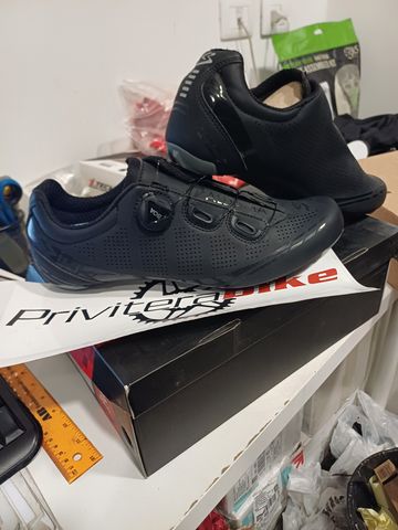 spiuk SCARPE BDC SPIUK ALDAMA BLACK MATT 45 - ZALMAR245 2023 Cycling Shoes de segunda mano