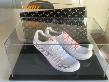 Used Diamant Pogis white 42 autografate Cycling Shoes