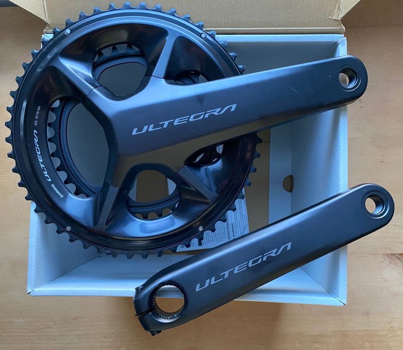 Used Shimano Ultegra FC-R8100 Crankset, 52/36T 172.5mm 2025 Drivetrain & Pedals