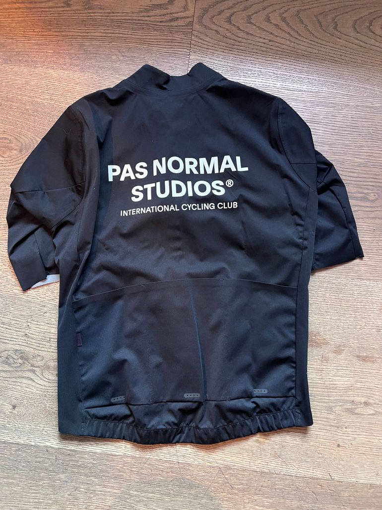 Used Pas Normal Studios rain jersey 2024 bike — image 2 of 4