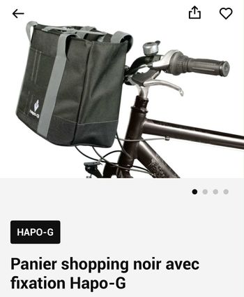Used BTWIN Panier shopping 2017 bike — image 5 of 5