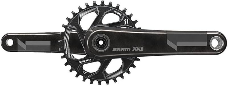 Used Sram XX1 Crankset - BB30, 175 mm, 32t, Black 2020 Groupset