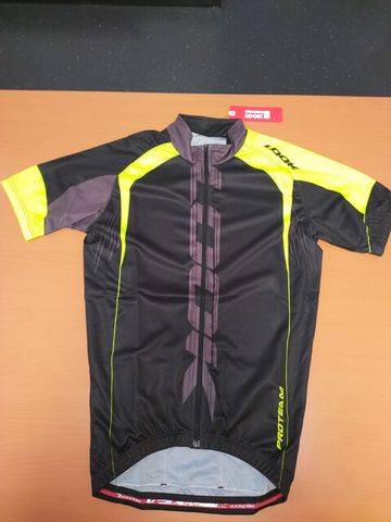 Gebrauchtes Look Trikot kurzarm ProTeam black fluo Cycling Clothing